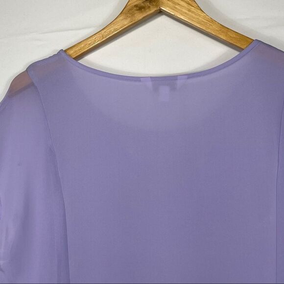 Charming Charlie Purple Women's Blouse - Picture 10 of 10